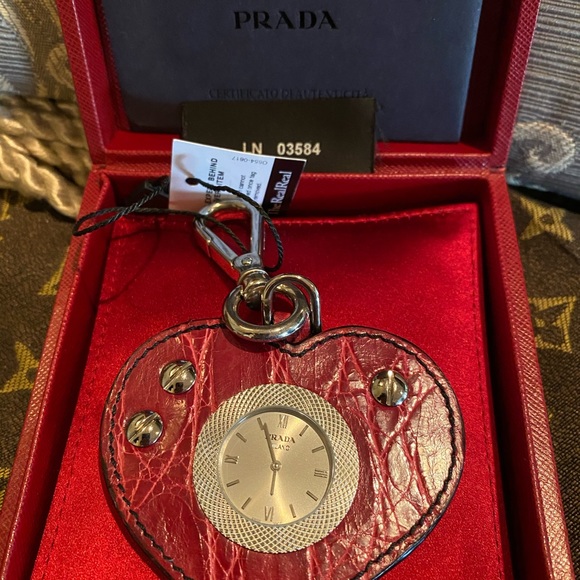 prada heart shaped bag